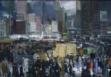  Bellows Painting - New York George Wesley Bellows